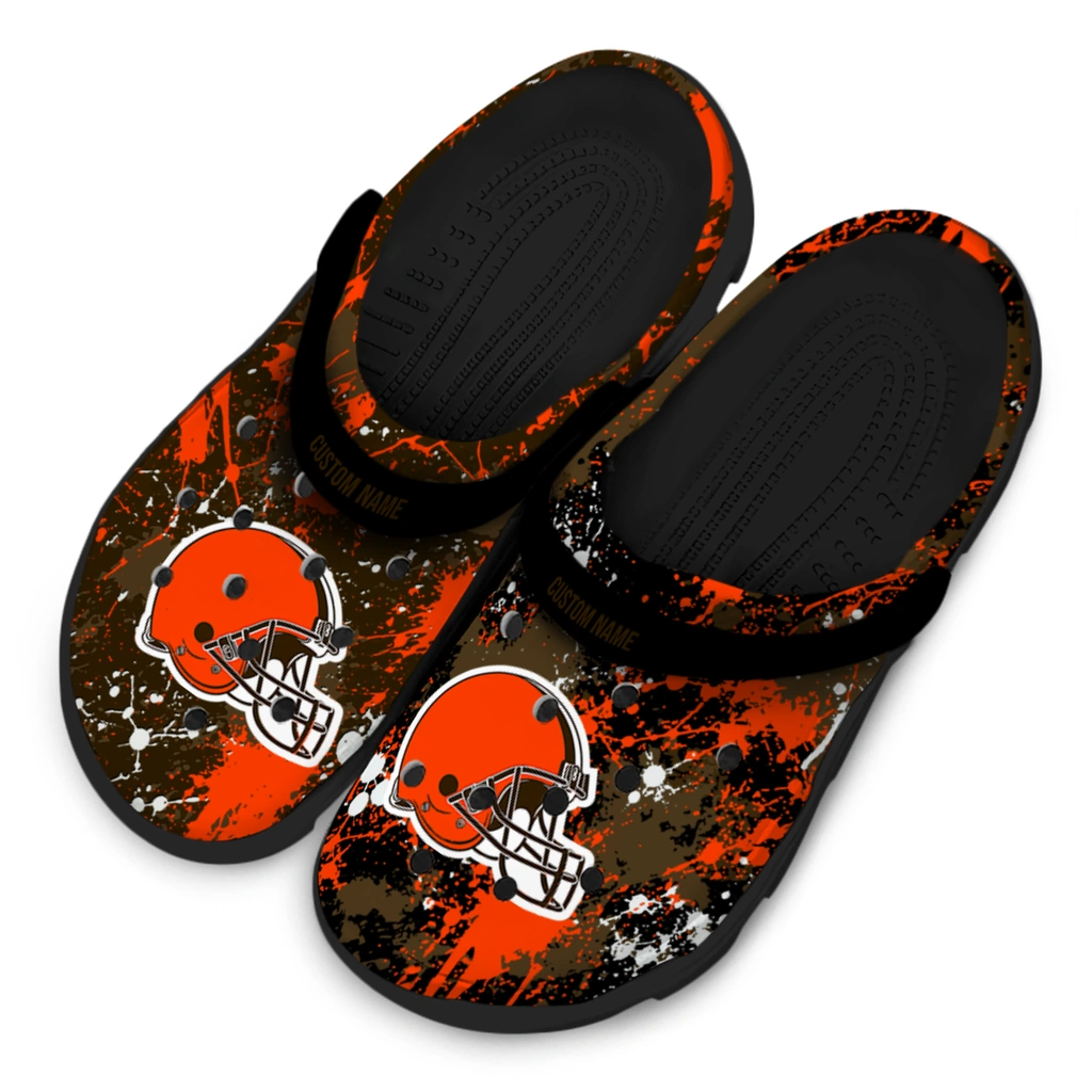 cleveland-browns-clog-customized-splatter-splash-brown-black-latest-model.webp