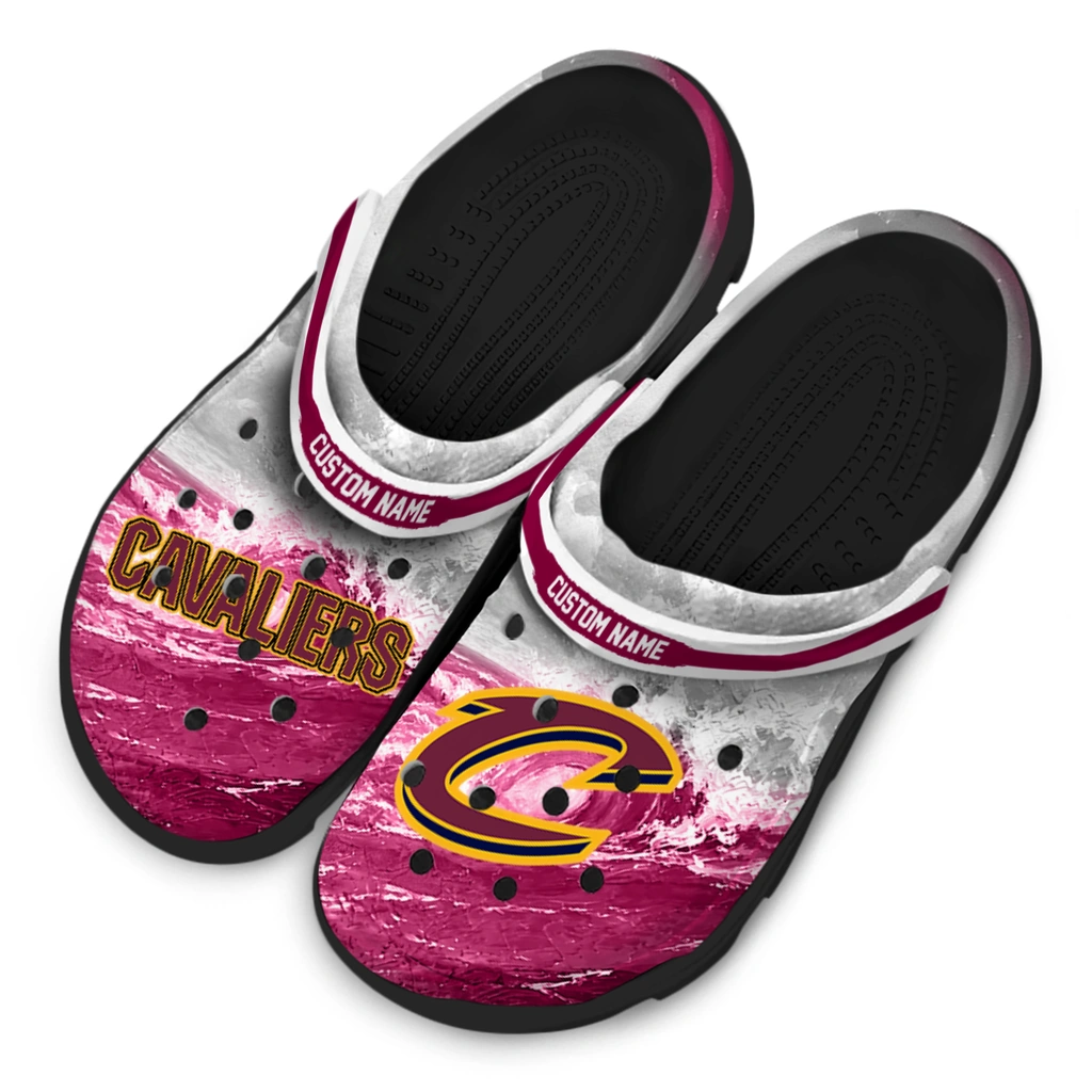 cleveland-cavaliers-clog-personalized-wave-swirl-wine-white-latest-model.webp