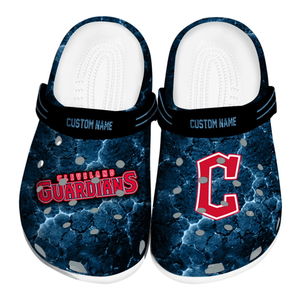 cleveland-guardians-clog-customized-cracked-energy-navy-blue-black-best-selling.webp cleveland guardians clog customized cracked energy navy blue black best selling