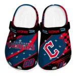 Cleveland Guardians Clogs - Personalized Checkered Streaks Navy Blue Black 1 cleveland-guardians-clog-personalized-checkered-streaks-navy-blue-black-best-selling.webp