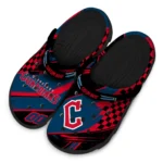 cleveland-guardians-clog-personalized-checkered-streaks-navy-blue-black-best-selling.webp
