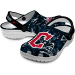 cleveland-guardians-clog-personalized-graffiti-burst-navy-blue-black-best-selling.webp