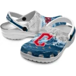 cleveland-guardians-clog-personalized-wave-swirl-navy-blue-white-best-selling.webp