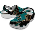Coastal Carolina Chanticleers Clogs – Customized Circuit Geometry Green Black 1