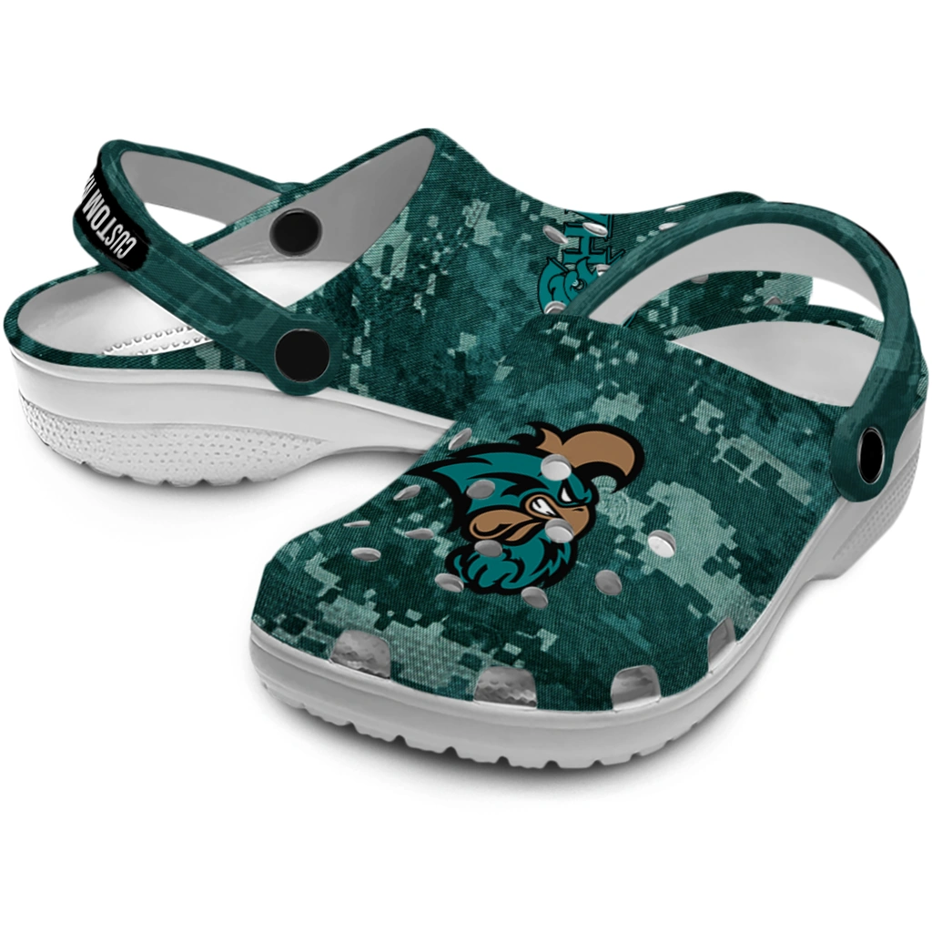 coastal-carolina-chanticleers-clog-customized-digital-camo-green-high-quality.webp