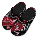 colgate-raiders-clog-customized-checkered-streaks-maroon-black-best-selling.webp