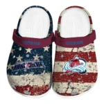 Colorado Avalanche Clogs - Personalized Distressed Stripes Burgundy Red Blue 1 colorado-avalanche-clog-personalized-distressed-stripes-burgundy-red-blue-best-selling.webp