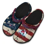 colorado-avalanche-clog-personalized-distressed-stripes-burgundy-red-blue-best-selling.webp