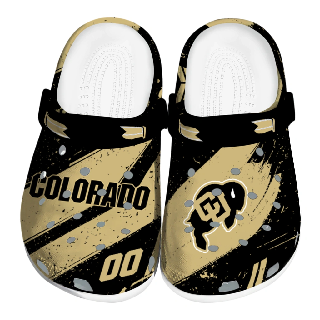colorado-buffaloes-clog-personalized-checkered-streaks-gold-black-best-selling.webp colorado buffaloes clog personalized checkered streaks gold black best selling