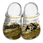 Colorado Buffaloes Clogs - Personalized Wave Swirl Gold White 1 colorado-buffaloes-clog-personalized-wave-swirl-gold-white-best-selling.webp