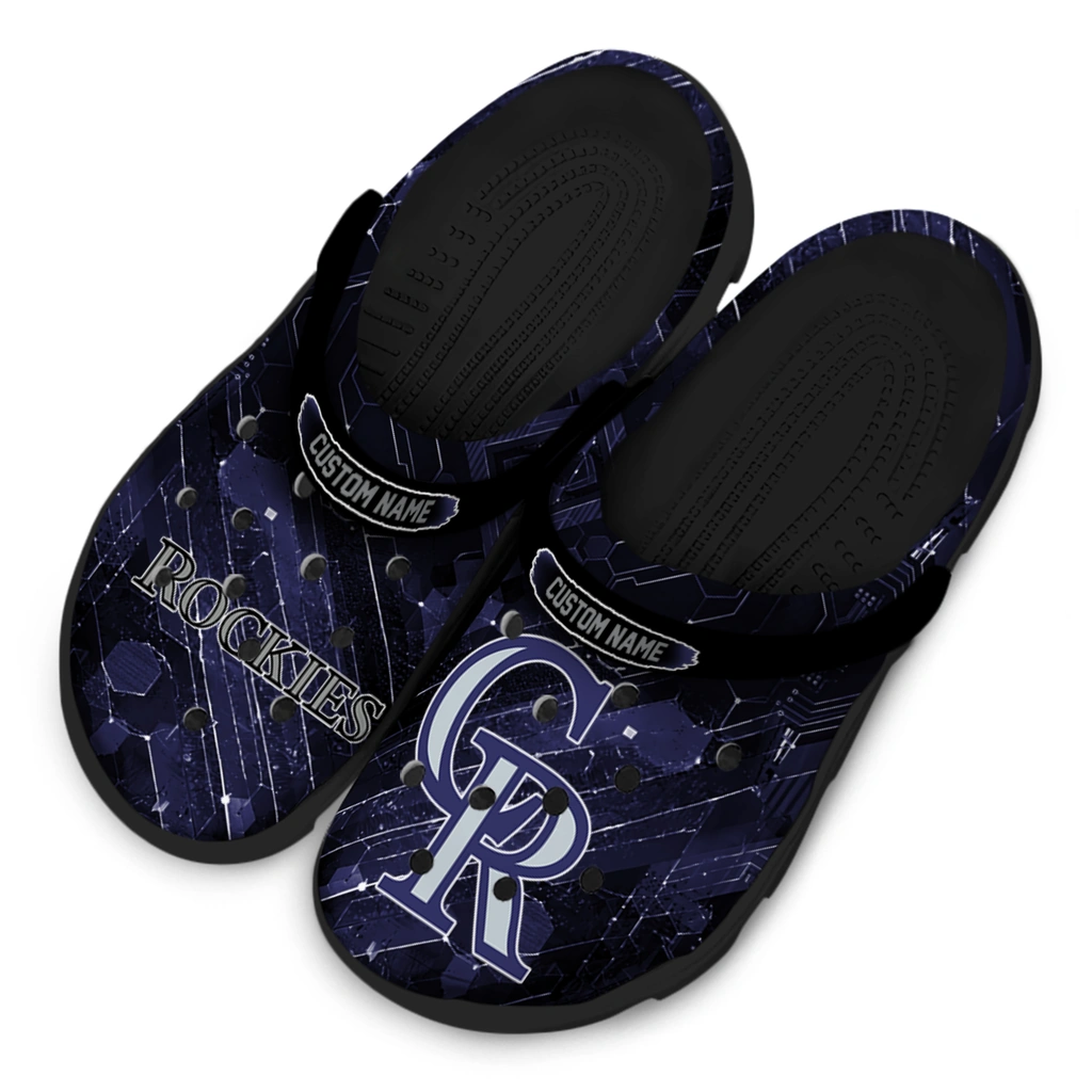 colorado-rockies-clog-customized-circuit-geometry-blue-black-latest-model.webp