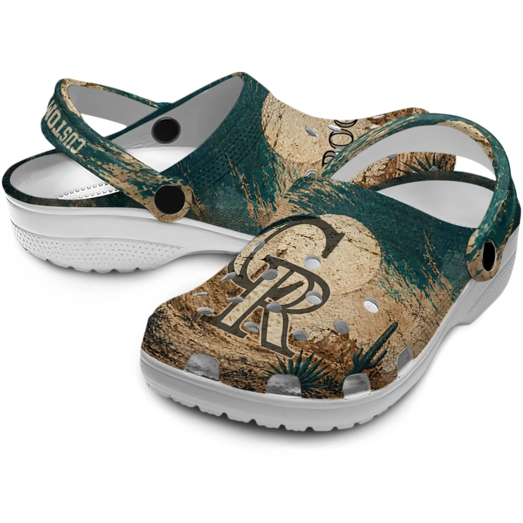 colorado-rockies-clog-customized-cracked-landscape-fir-green-beige-high-quality.webp