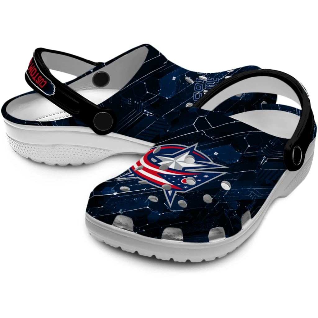 columbus-blue-jackets-clog-custom-circuit-geometry-navy-blue-black-high-quality.webp