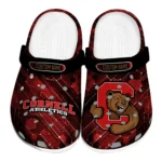 Cornell Big Red Clogs - Custom Circuit Geometry Red Black 1 cornell-big-red-clog-custom-circuit-geometry-red-black-best-selling.webp