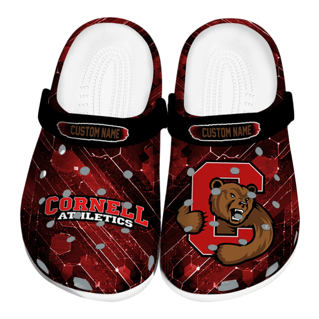 cornell-big-red-clog-custom-circuit-geometry-red-black-best-selling.webp cornell big red clog custom circuit geometry red black best selling