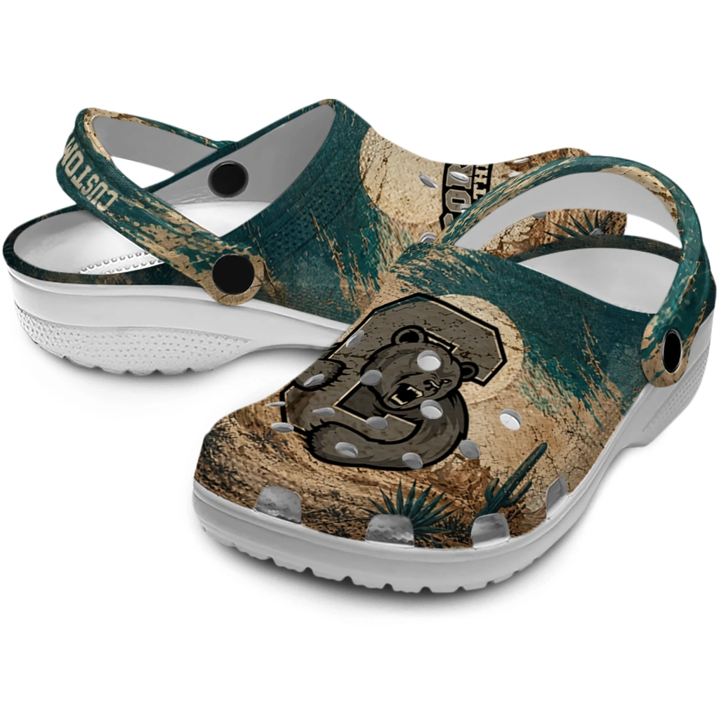cornell-big-red-clog-custom-cracked-landscape-fir-green-beige-high-quality.webp