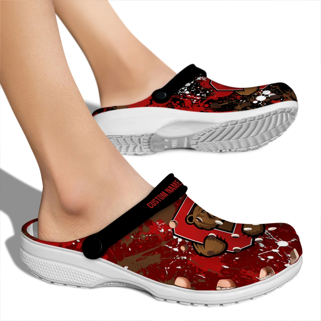 cornell-big-red-clog-customized-splatter-splash-red-black-fashion-forward.webp