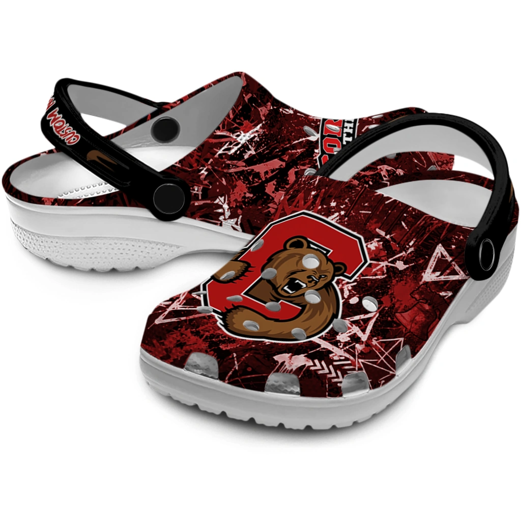 cornell-big-red-clog-personalized-graffiti-burst-red-black-high-quality.webp