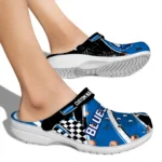creighton-bluejays-clog-customized-checkered-streaks-blue-black-best-selling.webp