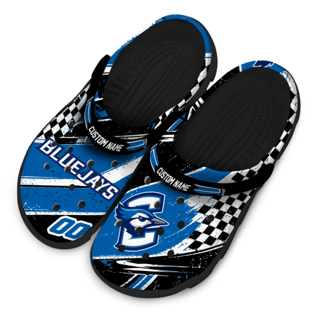 creighton-bluejays-clog-customized-checkered-streaks-blue-black-latest-model.webp