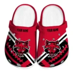 Custom Arkansas State Red Wolves Clogs Football Motif Best Selling