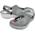 Custom Cincinnati Bearcats Clogs Cracked Texture Best Selling