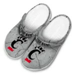 Custom Cincinnati Bearcats Clogs Cracked Texture Best Selling