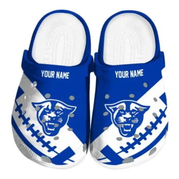 Custom Georgia State Panthers Clogs Football Motif Best Selling