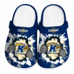 Custom Kent State Golden Flashes Clogs Gripping Hand Best Selling