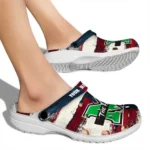 Custom Marshall Thundering Herd Clogs Patriotic Stripes Best Selling