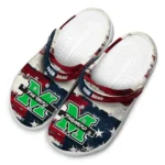 Custom Marshall Thundering Herd Clogs Patriotic Stripes Best Selling