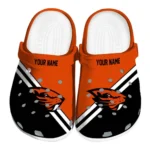 Custom Oregon State Beavers Clogs - Striped Accents 1 Custom Oregon State Beavers Clogs Striped Accents Best Selling