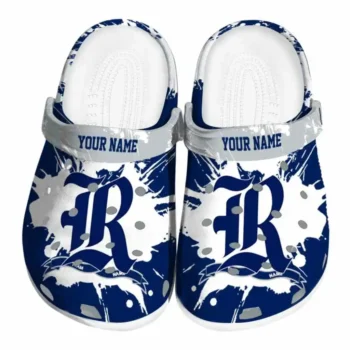 Custom Rice Owls Clogs Splatter Pattern Best Selling