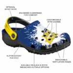 Custom Toledo Rockets Clogs Splash Art Best Selling