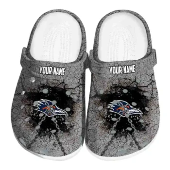 Custom Utsa Roadrunners Clogs Cracked Ground Texture Best Selling