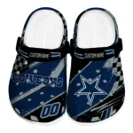 Dallas Cowboys Clogs - Custom Checkered Streaks Blue Black 1 dallas-cowboys-clog-custom-checkered-streaks-blue-black-best-selling.webp