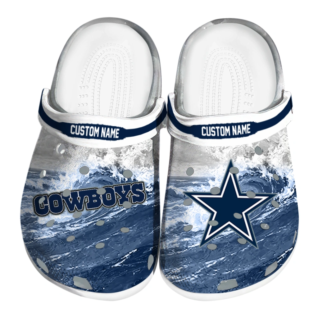 dallas-cowboys-clog-custom-wave-swirl-blue-white-best-selling.webp dallas cowboys clog custom wave swirl blue white best selling