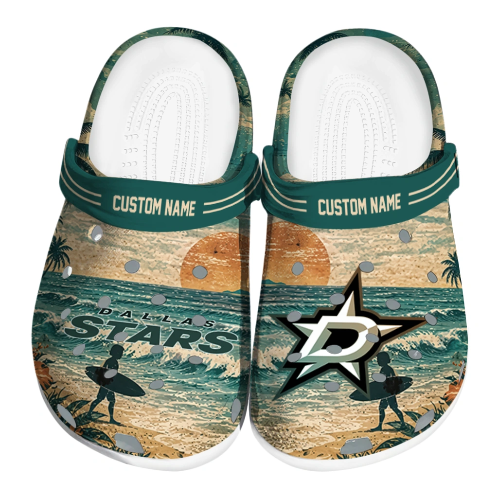 dallas-stars-clog-personalized-wave-scene-fir-green-best-selling.webp dallas stars clog personalized wave scene fir green best selling