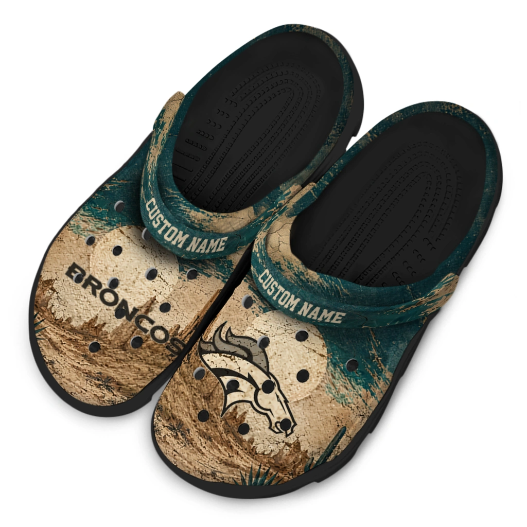 denver-broncos-clog-personalized-cracked-landscape-fir-green-beige-latest-model.webp