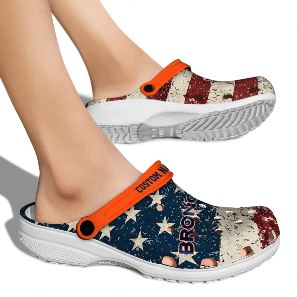 denver-broncos-clog-personalized-distressed-stripes-orange-red-blue-fashion-forward.webp