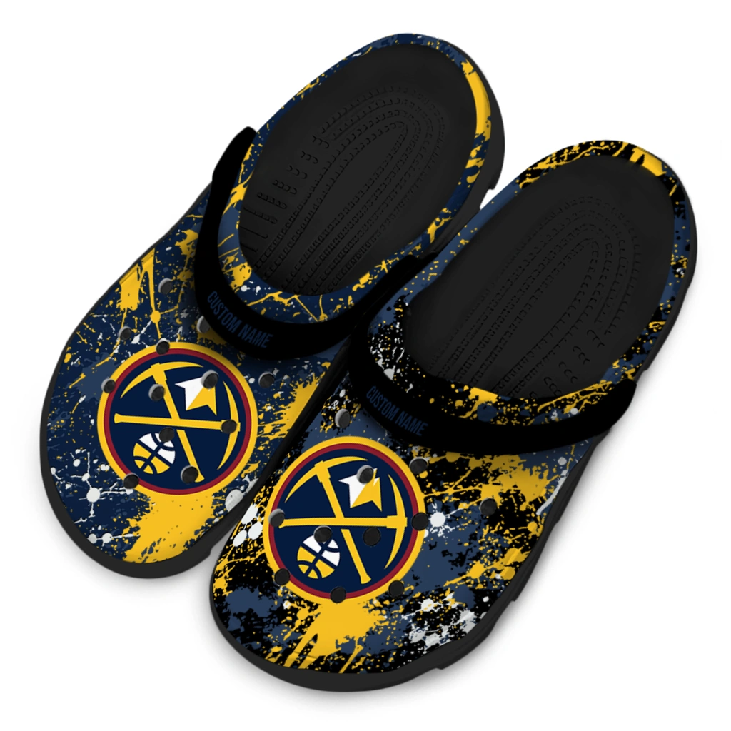denver-nuggets-clog-custom-splatter-splash-blue-black-latest-model.webp