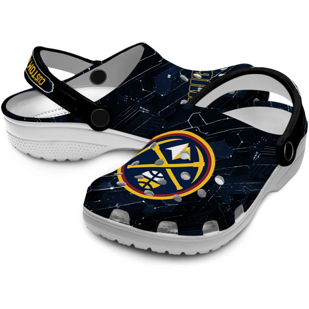 denver-nuggets-clog-personalized-circuit-geometry-blue-black-high-quality.webp
