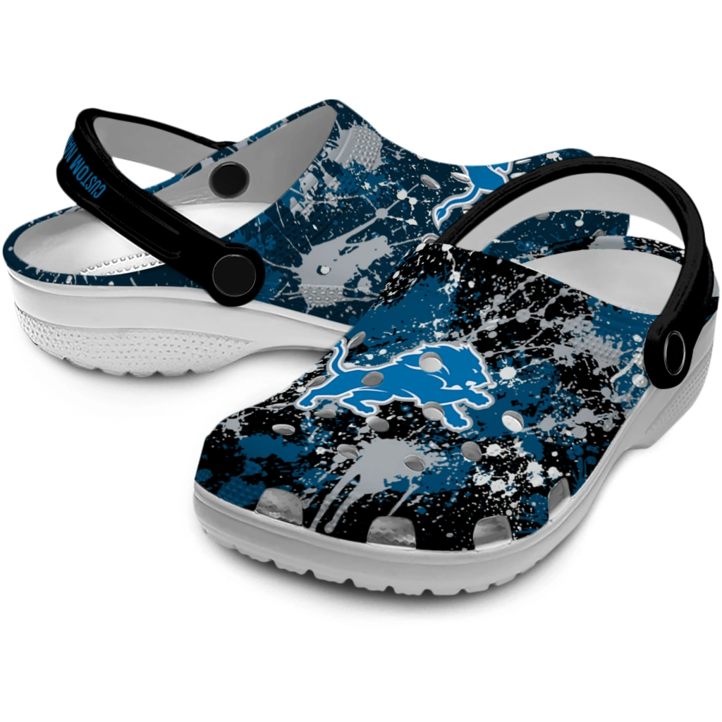 detroit-lions-clog-customized-splatter-splash-blue-black-high-quality.webp