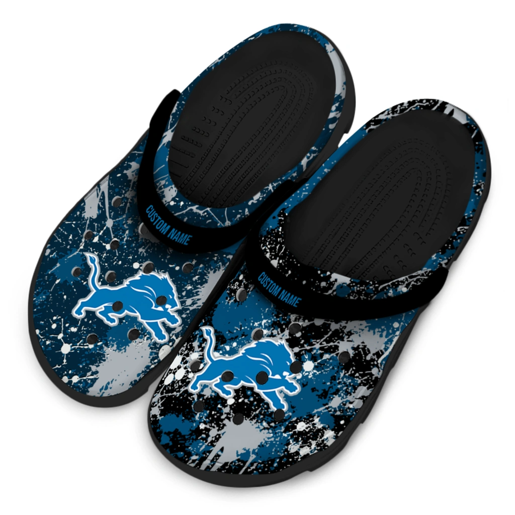 detroit-lions-clog-customized-splatter-splash-blue-black-latest-model.webp