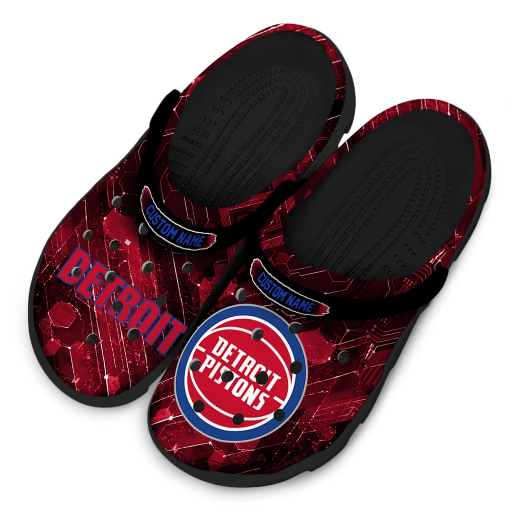 detroit-pistons-clog-custom-circuit-geometry-red-black-latest-model.webp