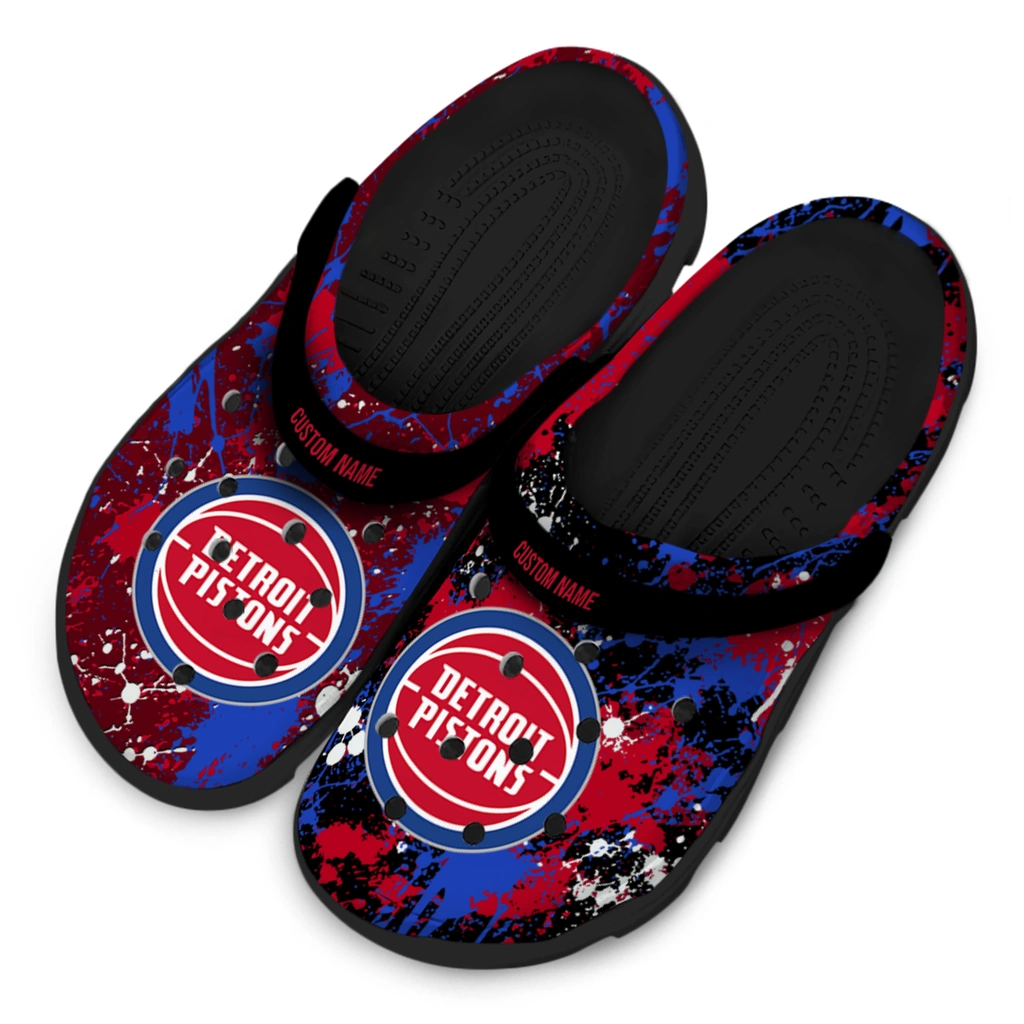 detroit-pistons-clog-customized-splatter-splash-red-black-latest-model.webp
