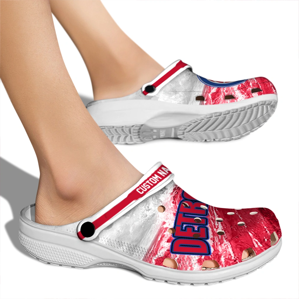 detroit-pistons-clog-personalized-wave-swirl-red-white-fashion-forward.webp