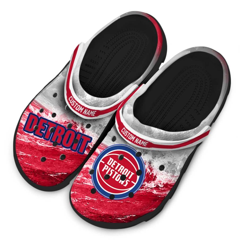 detroit-pistons-clog-personalized-wave-swirl-red-white-latest-model.webp