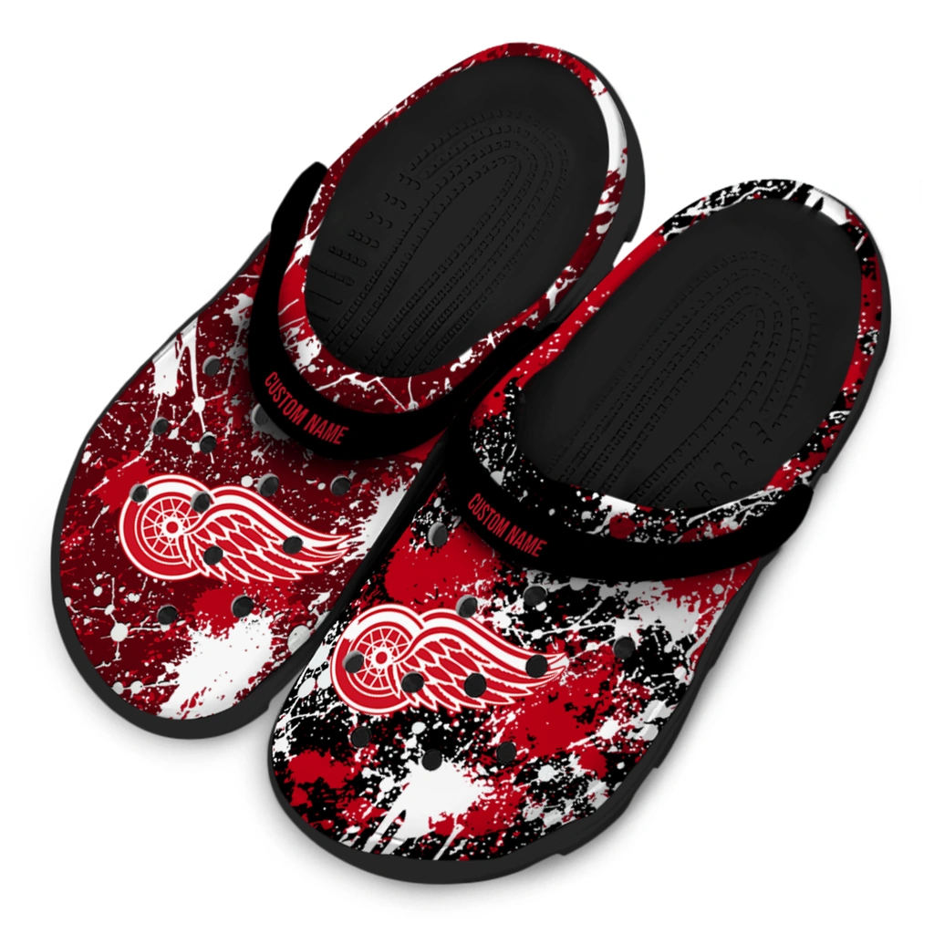 detroit-red-wings-clog-custom-splatter-splash-red-black-latest-model.webp