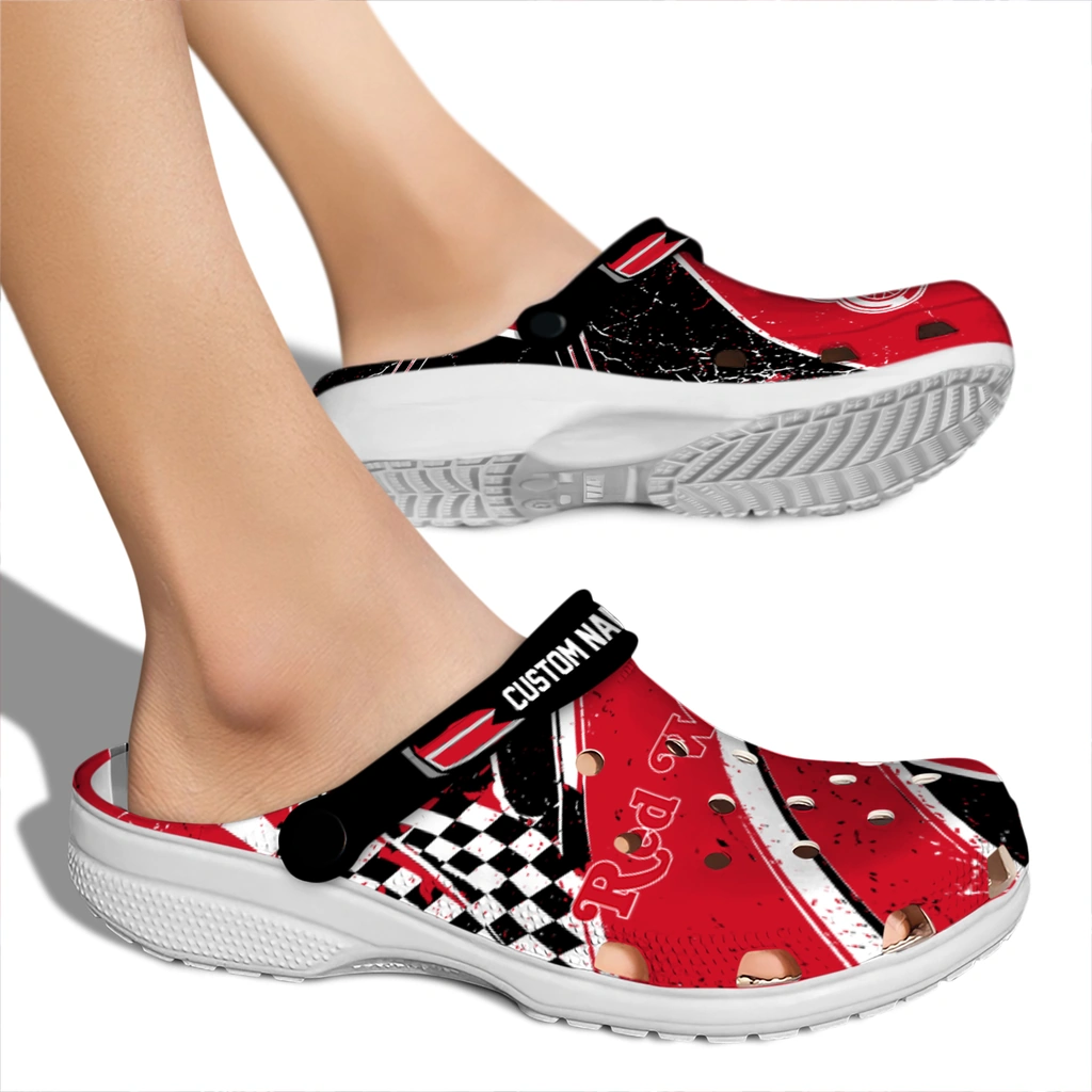 detroit-red-wings-clog-customized-checkered-streaks-red-black-fashion-forward.webp